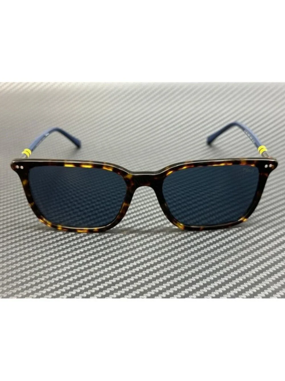 New Polo Ralph Lauren Men Shiny Havana Sunglasses 56-18-145